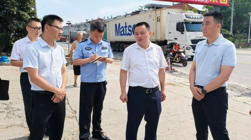 易建文调研督导道路交通安全工作